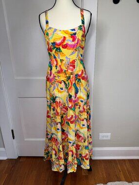 FARM Rio | Dresses | Farm Rio Pink Delicate Forest Maxi Dress Size Xl | Poshmark FARM Rio | Dresses | Farm Rio Pink Delicate Forest Maxi Dress Size Xl | Poshmark